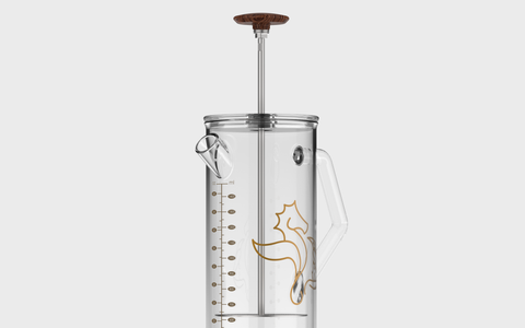 Glass Baby Formula Mixing Pitcher | The Leche Press | BabyGlass Gourmet
