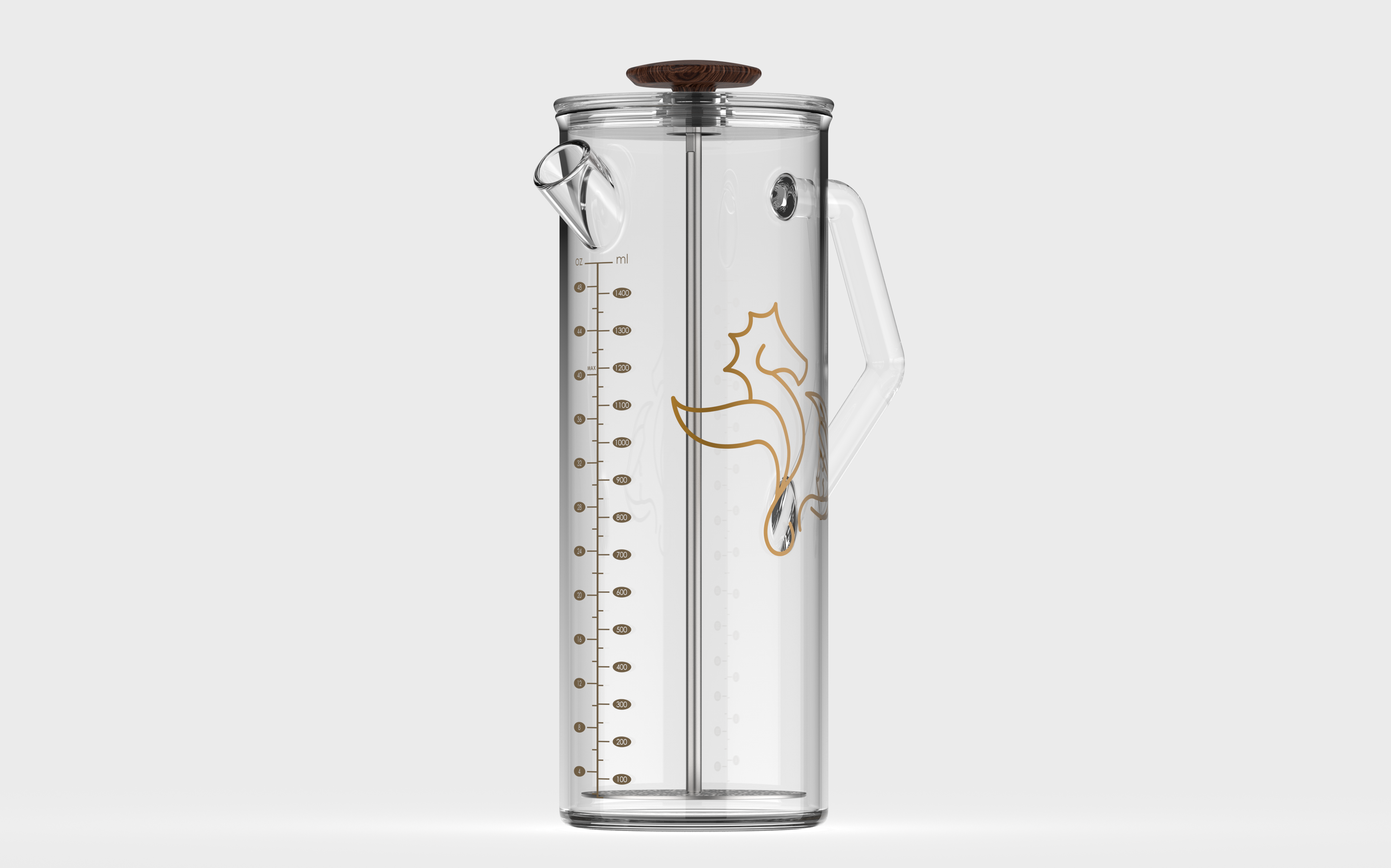 Glass Baby Formula Mixing Pitcher | The Leche Press | BabyGlass Gourmet ...
